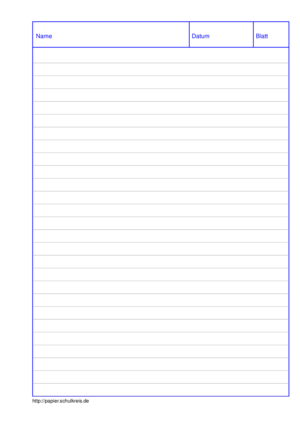 Grundschulpapier Linien Und Karos Selbst Kostenlos Ausdrucken